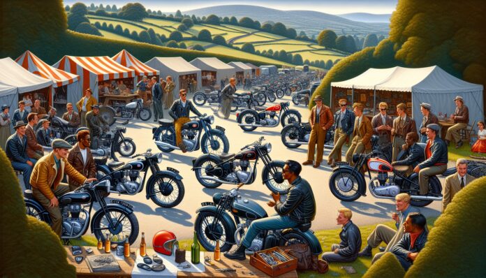 Vintage Motorcycle Culture